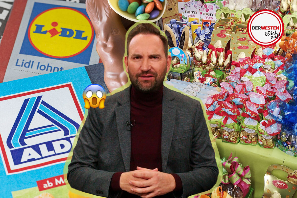 Aldi, Lidl, Kaufland & Co.: Verbraucherschützer Ron Perduss klärt über die Supermarkt-Tricks zu Ostern auf.