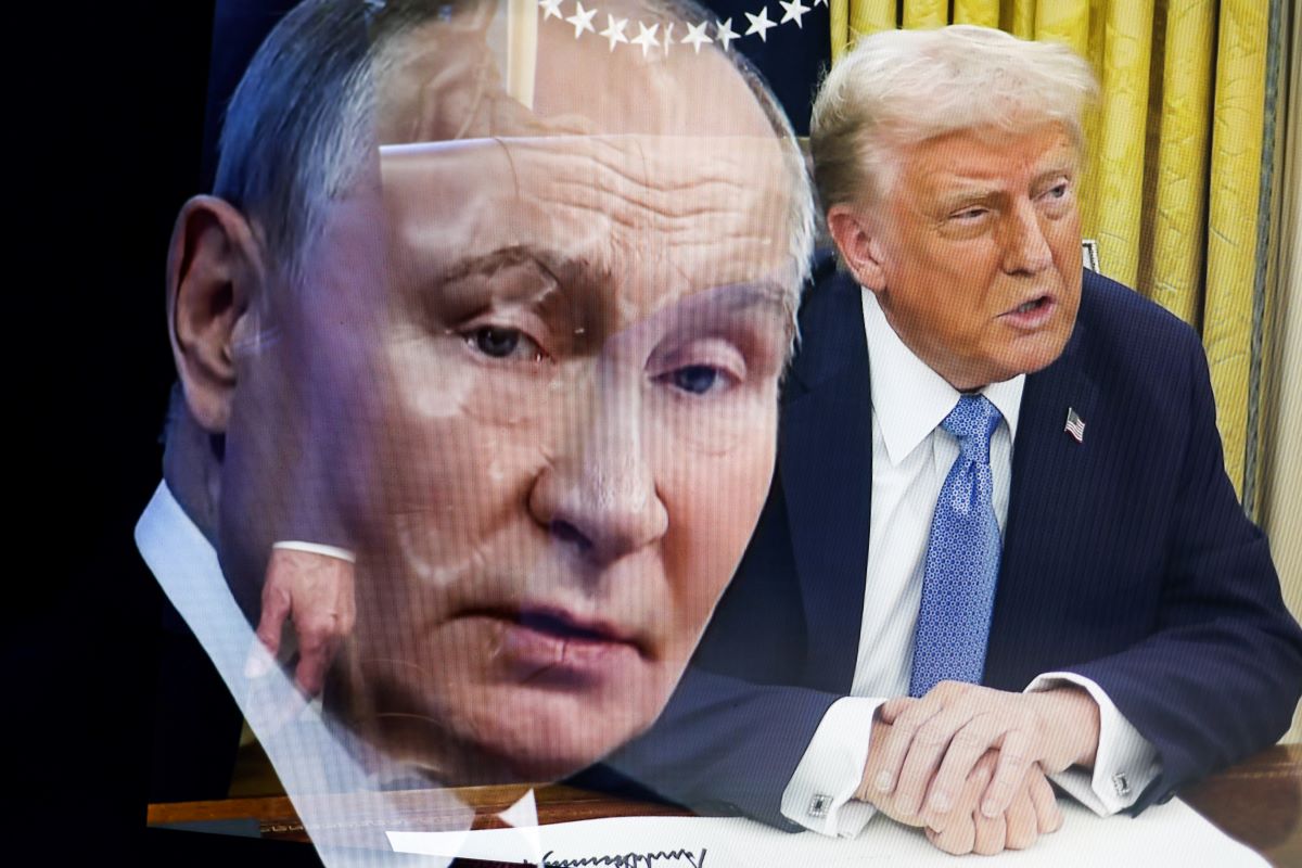 Trump peilt Friedensgespräche mit Putin und Selenskyj an.