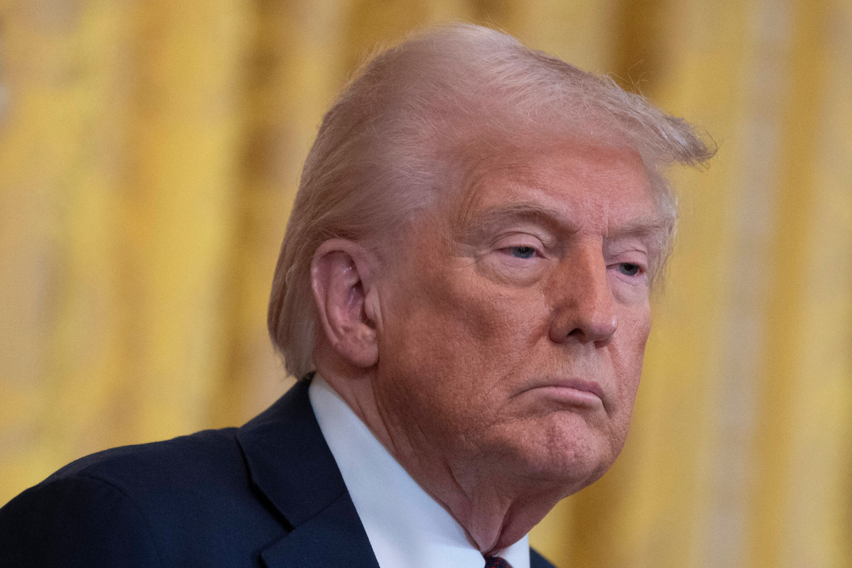 Bei einem Spruch zu Ukrainepräsident Selenskyj rudert Donald Trump plötzlich zurück.