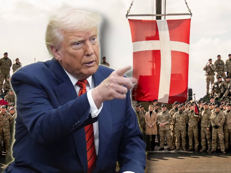Trump bekrÃ¤ftigt GrÃ¶nland-Plan â€“ DÃ¤nen-Politiker: â€žDas wÃ¼rde Krieg bedeuten!â€œ