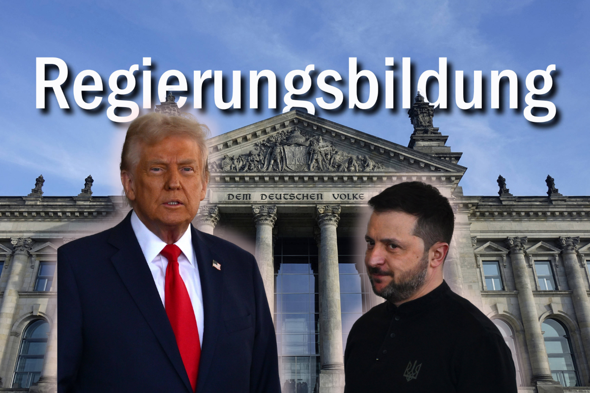 Trotz Eklat zwischen Trump und Selenskyj lässt sich Schwarz-Rot Zeit.