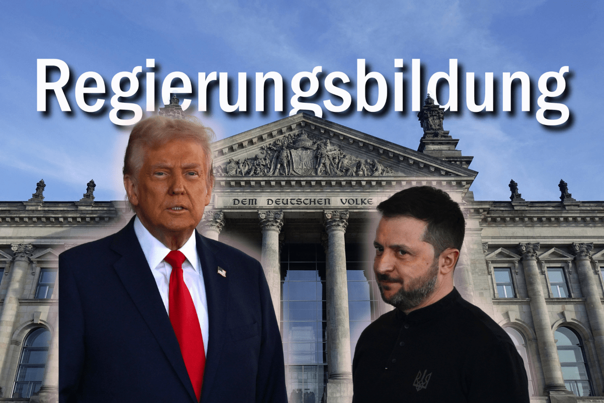 Trotz Eklat zwischen Trump und Selenskyj lässt sich Schwarz-Rot Zeit.