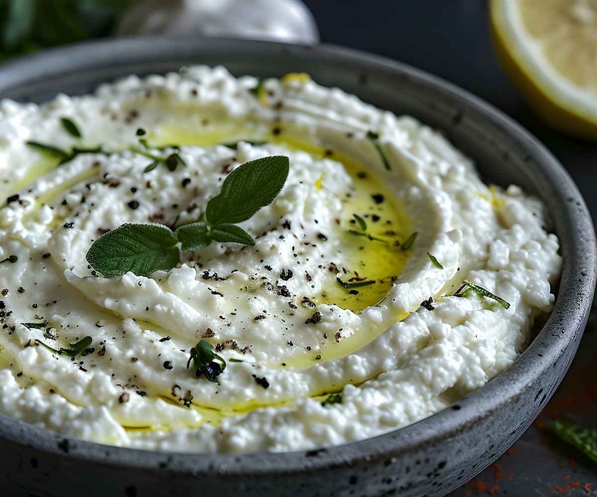 Mediterrane Feta-Zitronen-Creme: Feuerwerk für die Geschmacksknospen