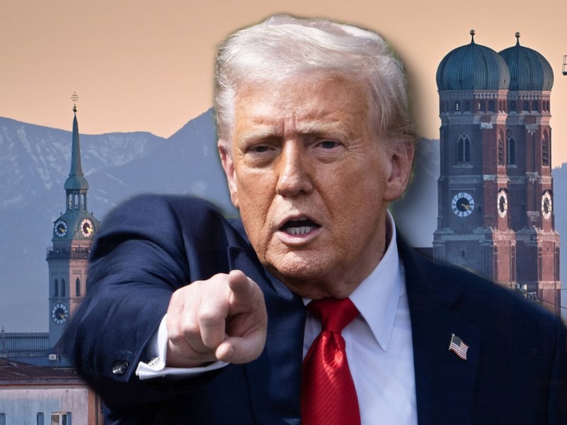 Donald Trump heult herum: „In München gibt es keine“