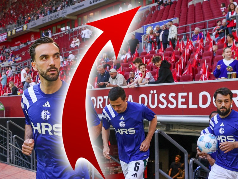 Düsseldorf – Schalke: Fans entdecken ihn sofort – neuer S04-Trainer schon im Stadion?
