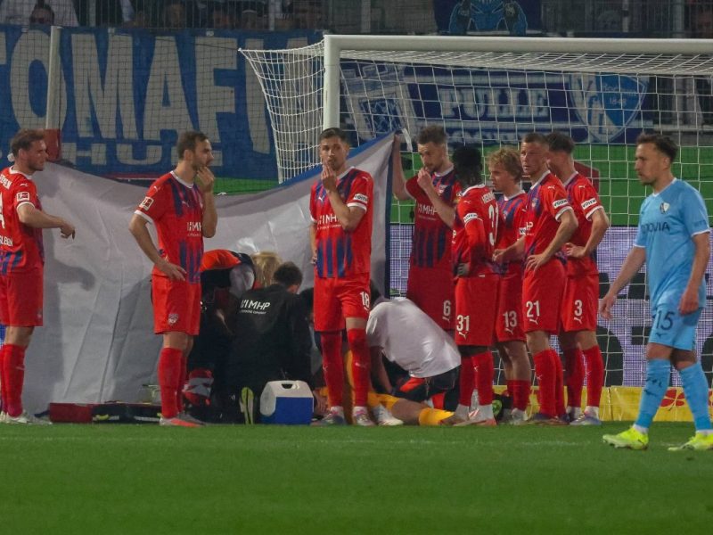 Heidenheim – Bochum: Schock-Moment um Kevin Müller! Fans halten den Atem an