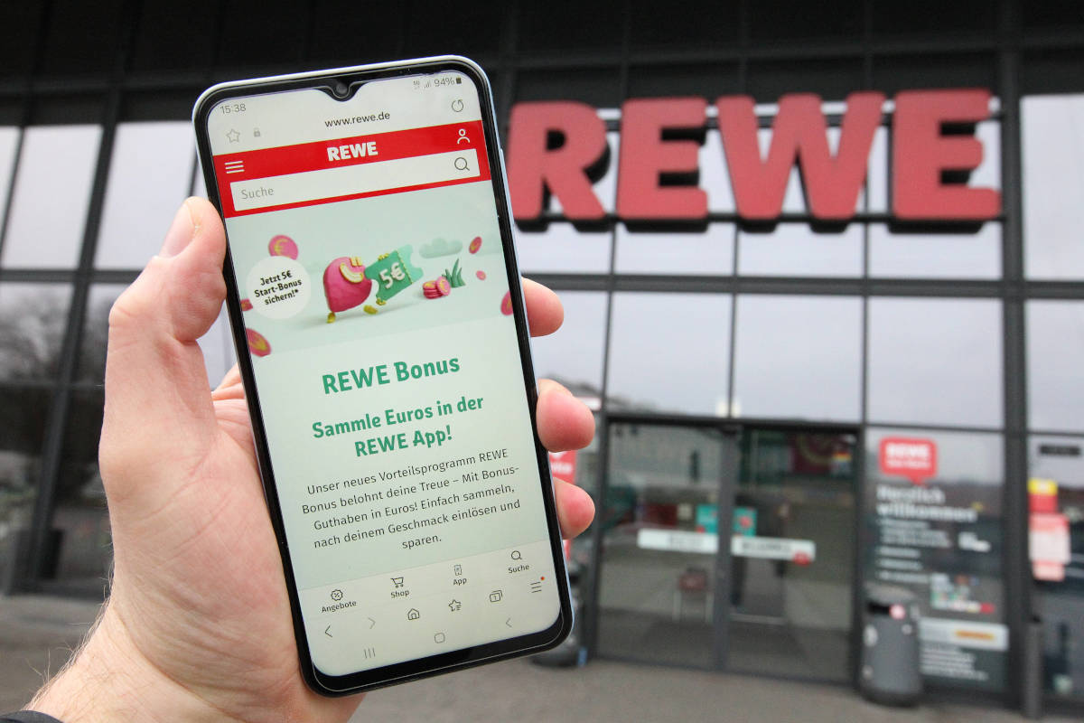 Rewe-Kunden von Bonus-App kalt erwischt – dreiste Änderung kam ganz heimlich