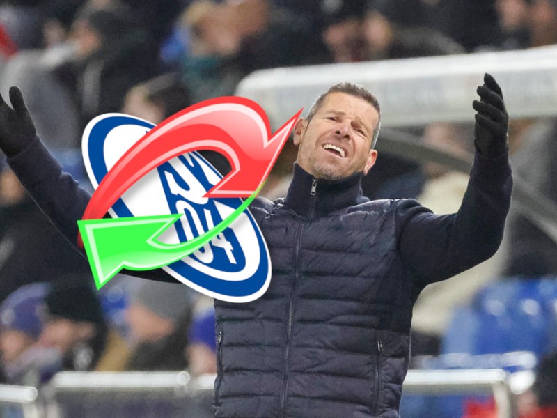 Schalke 04: Heißes Gerücht um Trainer – seine Reaktion spricht Bände