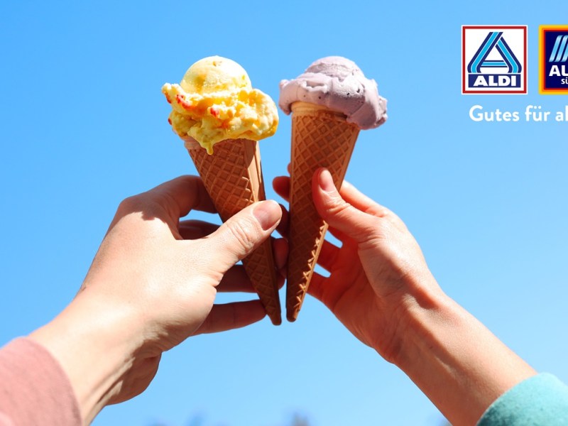Aldi schickt Eiswagen auf Deutschland-Reise – die Kugel kostet nur 50 Cent