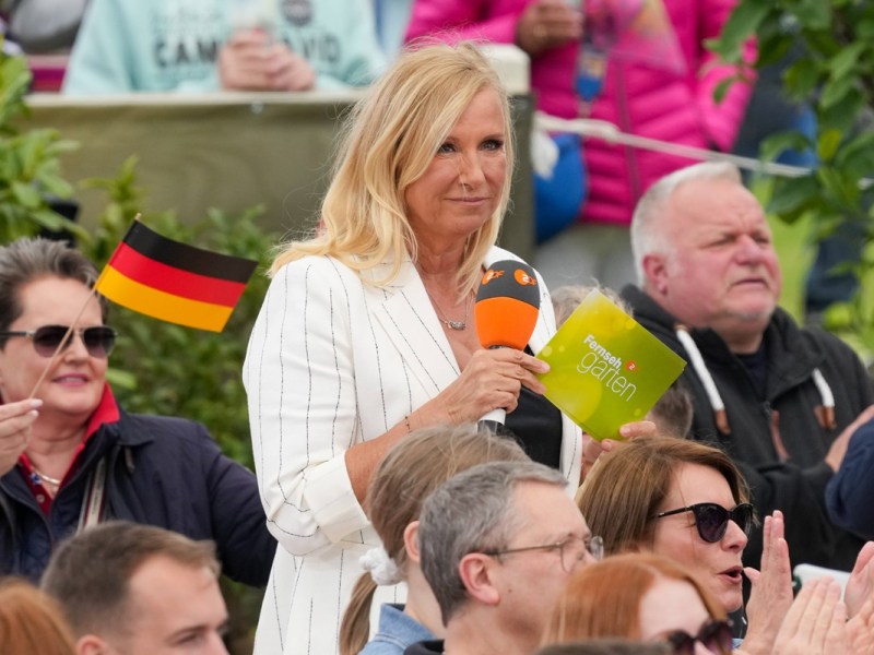Andrea Kiewel in Sorge: Unwetter über dem ZDF-„Fernsehgarten“ – SO sieht der Notfallplan aus