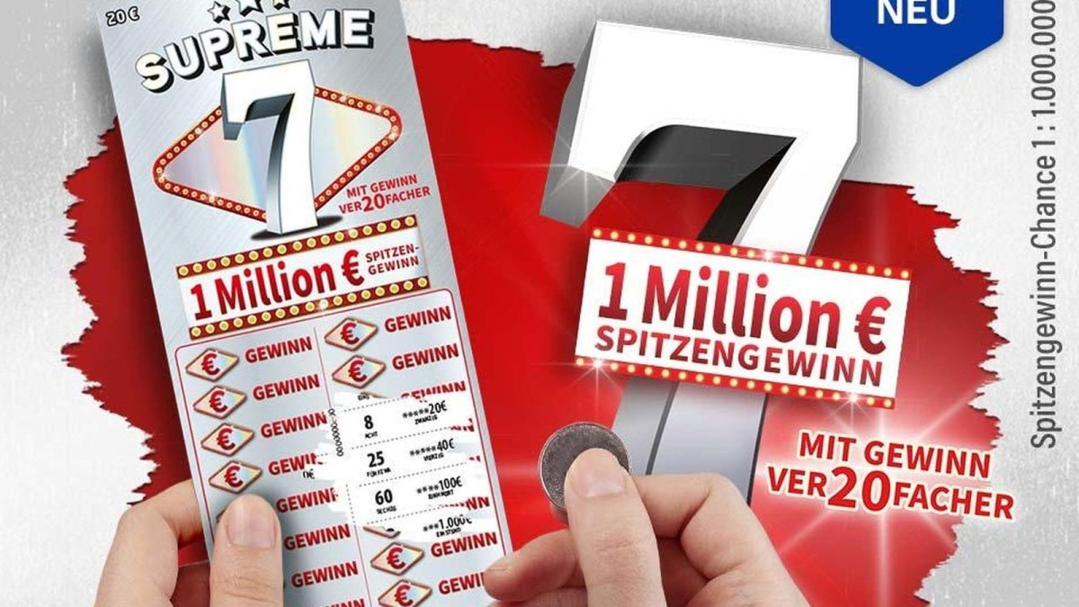 Supreme 7: Rubbeln und gewinnen mit Westlotto