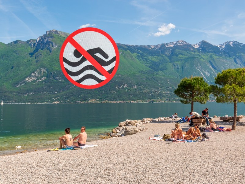 Badeverbot! Das versaut Touristen den Urlaub am Gardasee