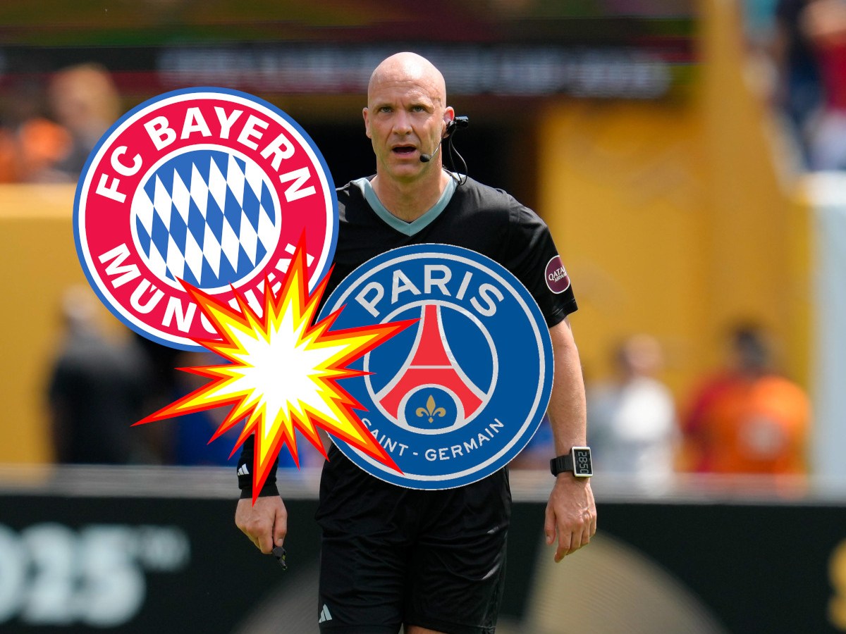 Skandal-Schiri ist zurück! FIFA sorgt bei Bayern München gegen PSG für jede Menge Brisanz