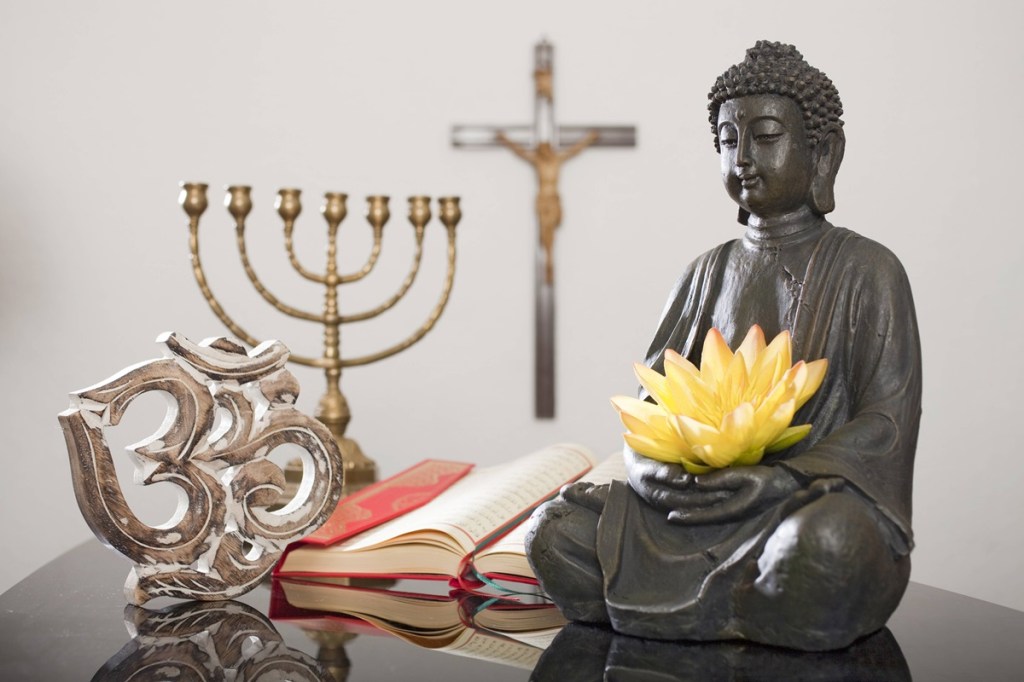 Buddhismus wird kleiner