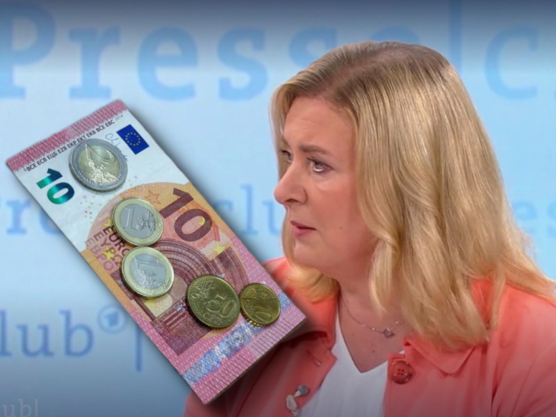 2.100 Euro „gar nicht so viel“? Journalistin mit waghalsiger Behauptung im ARD-„Presseclub“