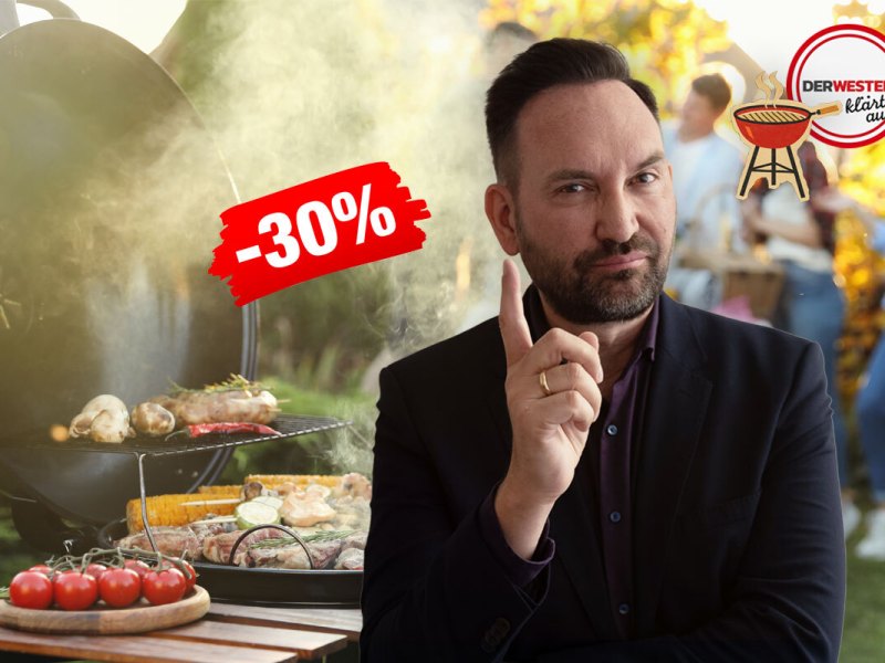 Kunden von Rewe, Aldi & Co. kaufen fürs Grillen ein – sie stellen sich diese eine große Frage