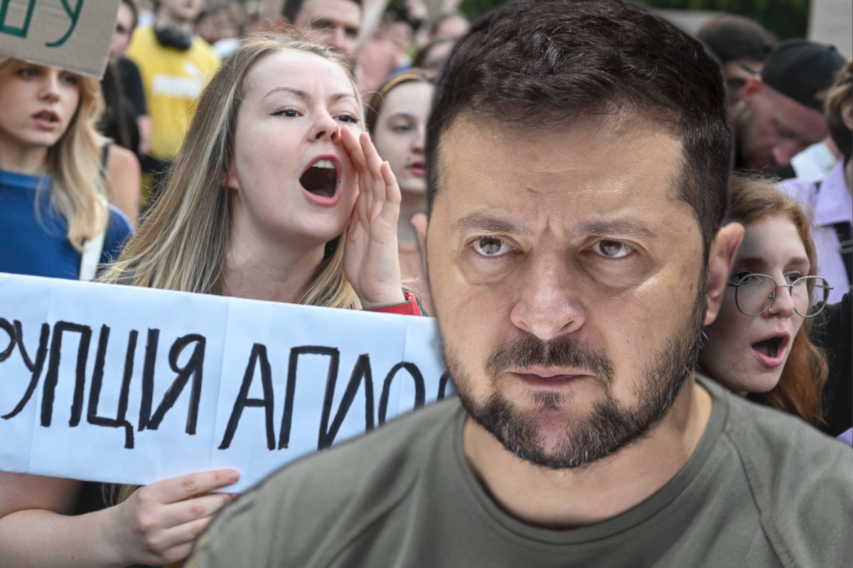 Proteste gegen Selenskyj